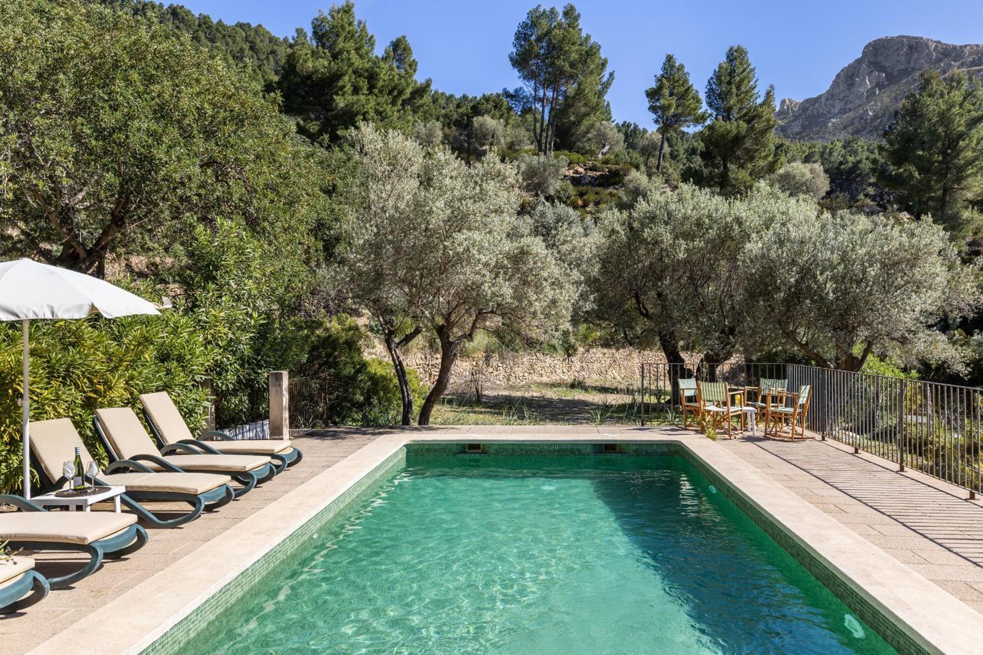 Villa Son Llarg, Estallencs Estellenchs Exterior foto